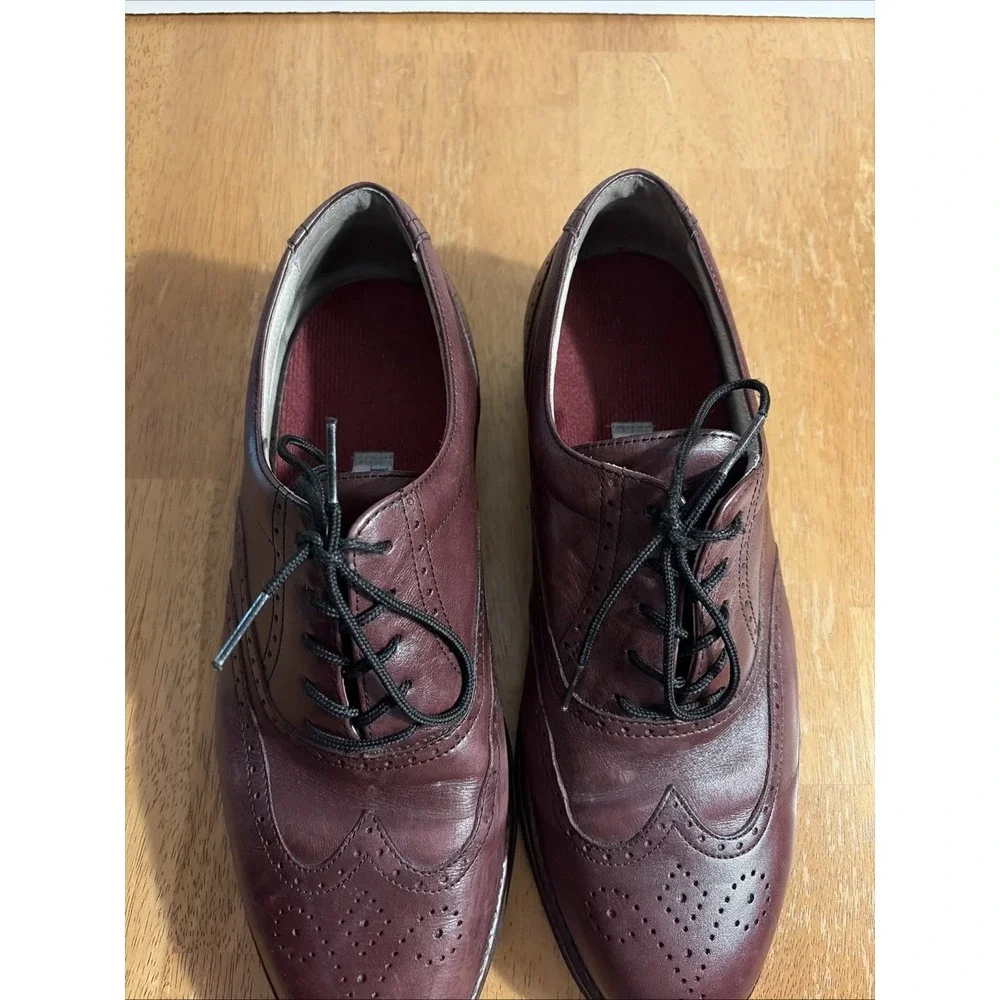 Rockport DresSport 3677 Soft Leather Light Weight Men's Dress Shoes Size US 8.5W